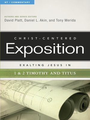 cover image of Exalting Jesus in 1 & 2 Timothy and Titus